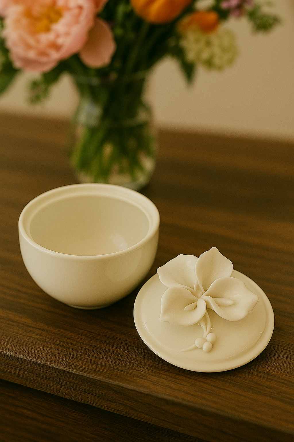 The Camellia Keepsake Jar