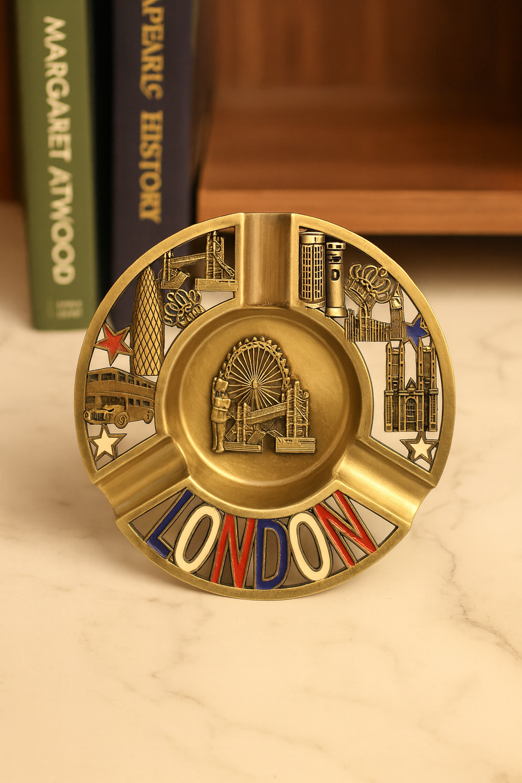 London Heritage Gold Ashtray