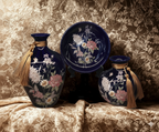 Amethyst Petal Blossom – 3 Piece Ceramic Set