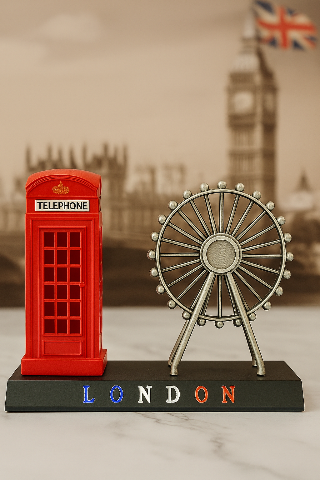 London Heritage Duo Showpiece - Silver