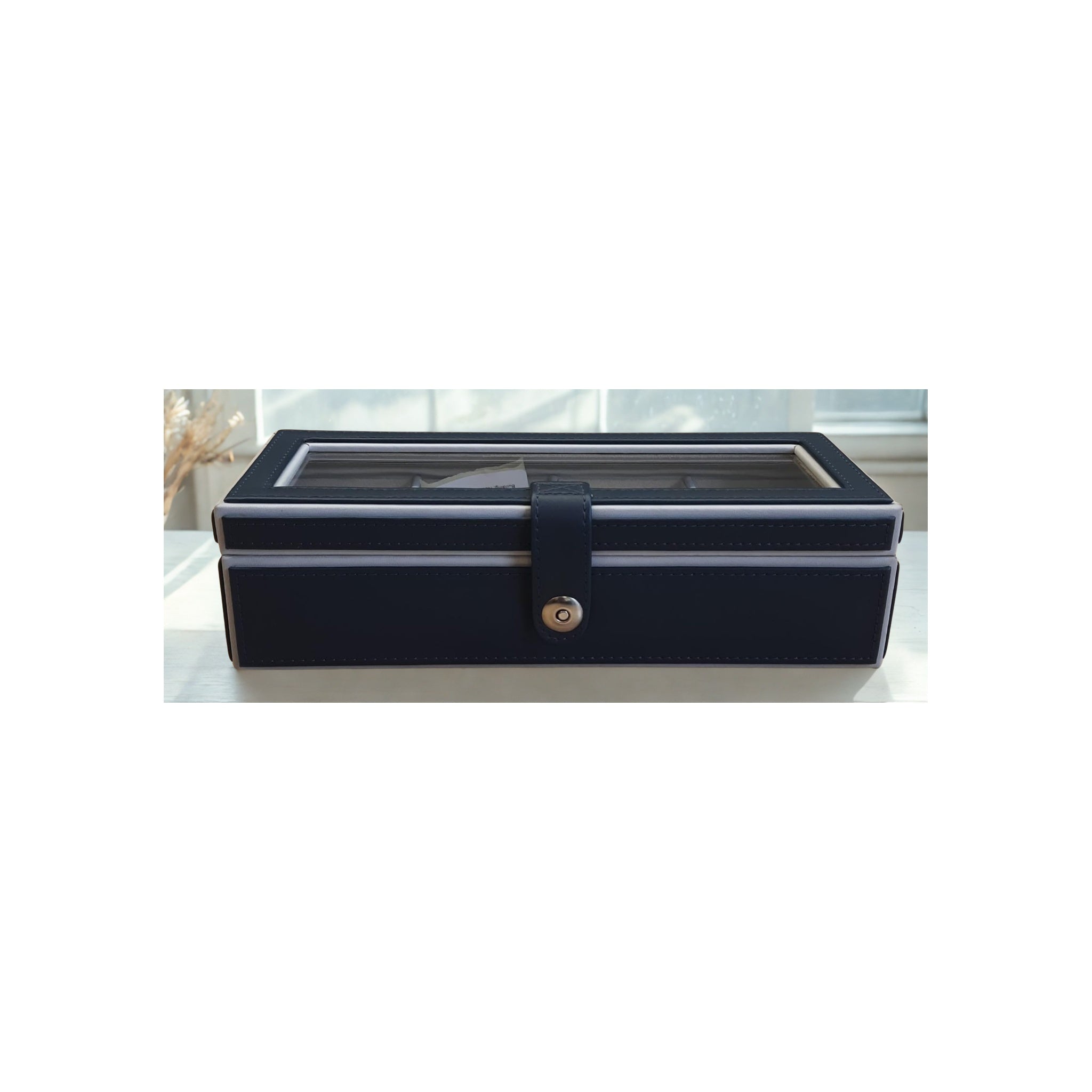 Knightsbridge Watch Box – Nautical Blue