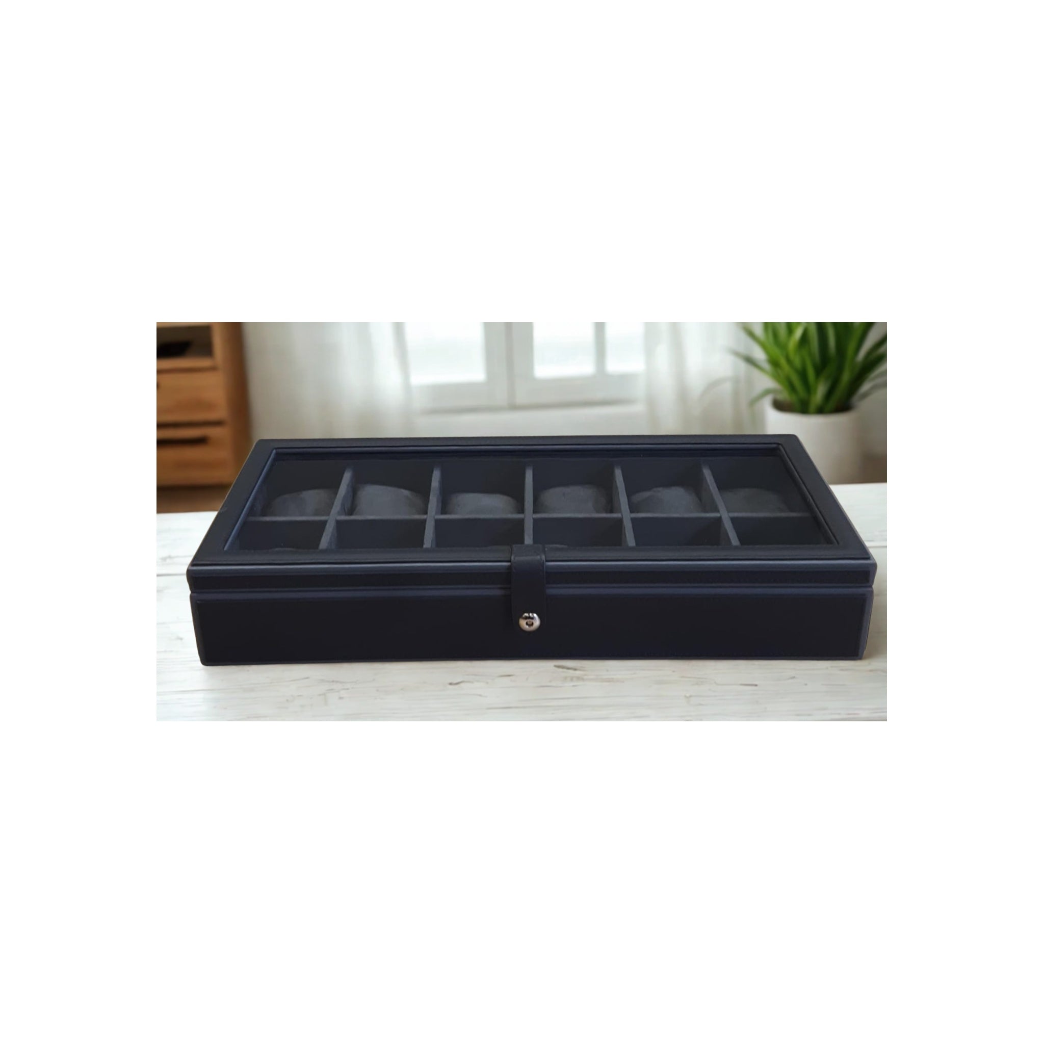 Knightsbridge Watch Case – Navy Blue