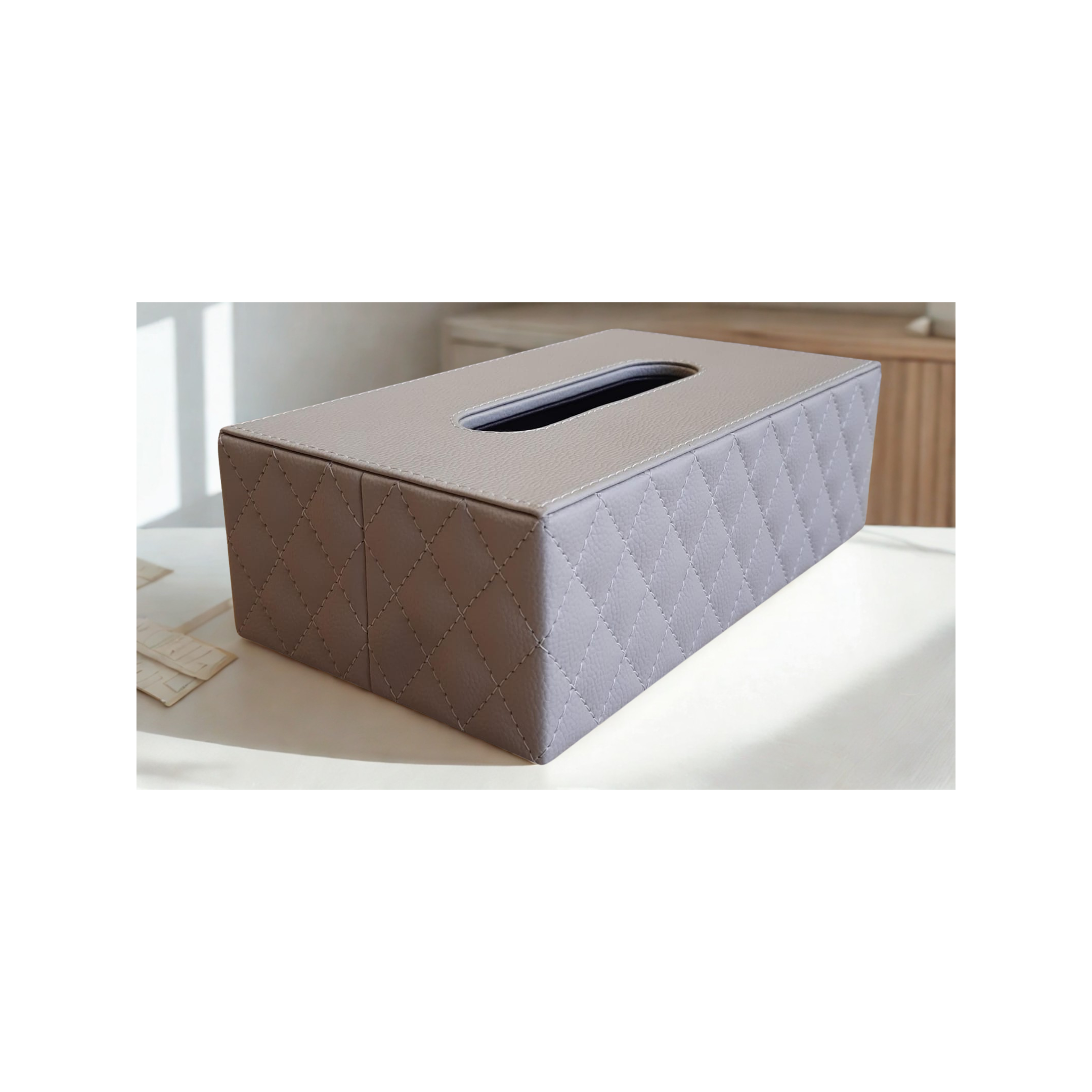 Belgravia Belle Quilted Tissue Box Cover