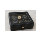 Knightsbridge Watch Box – Midnight Blue