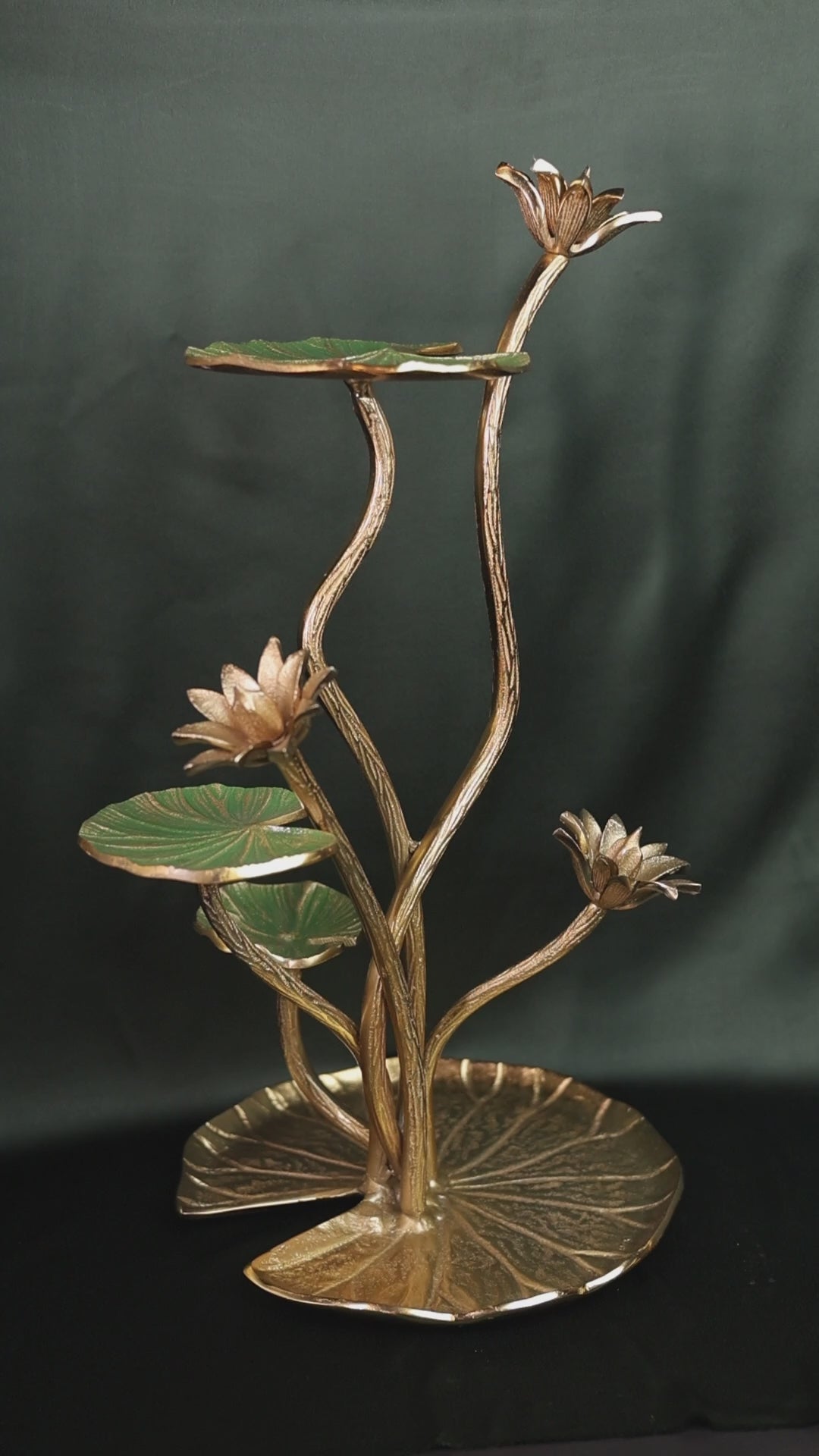 The Lotus Tiered Platter