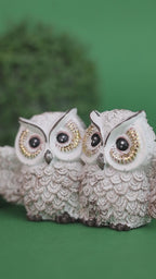 The Twin Wisdom Owl Accent