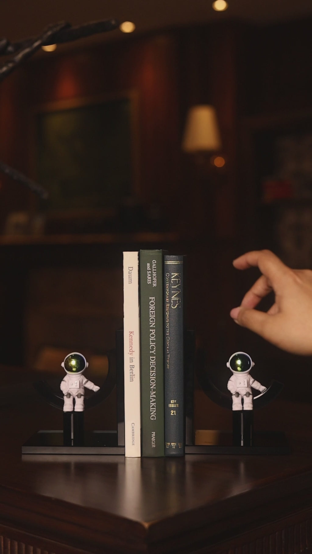 Astral Elegance Bookends