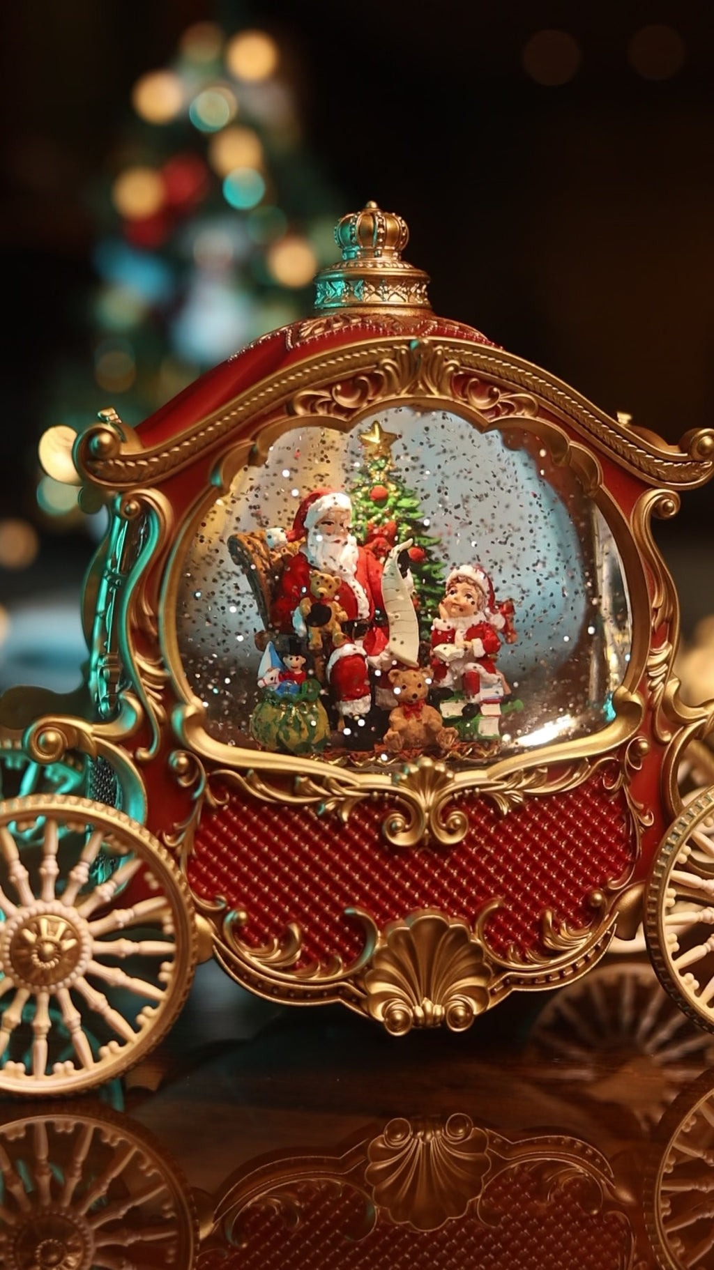 Royal Carriage Snow Globe