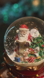 Santa’s Sleigh Snow Globe