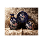 Amethyst Petal Blossom – 3 Piece Ceramic Set