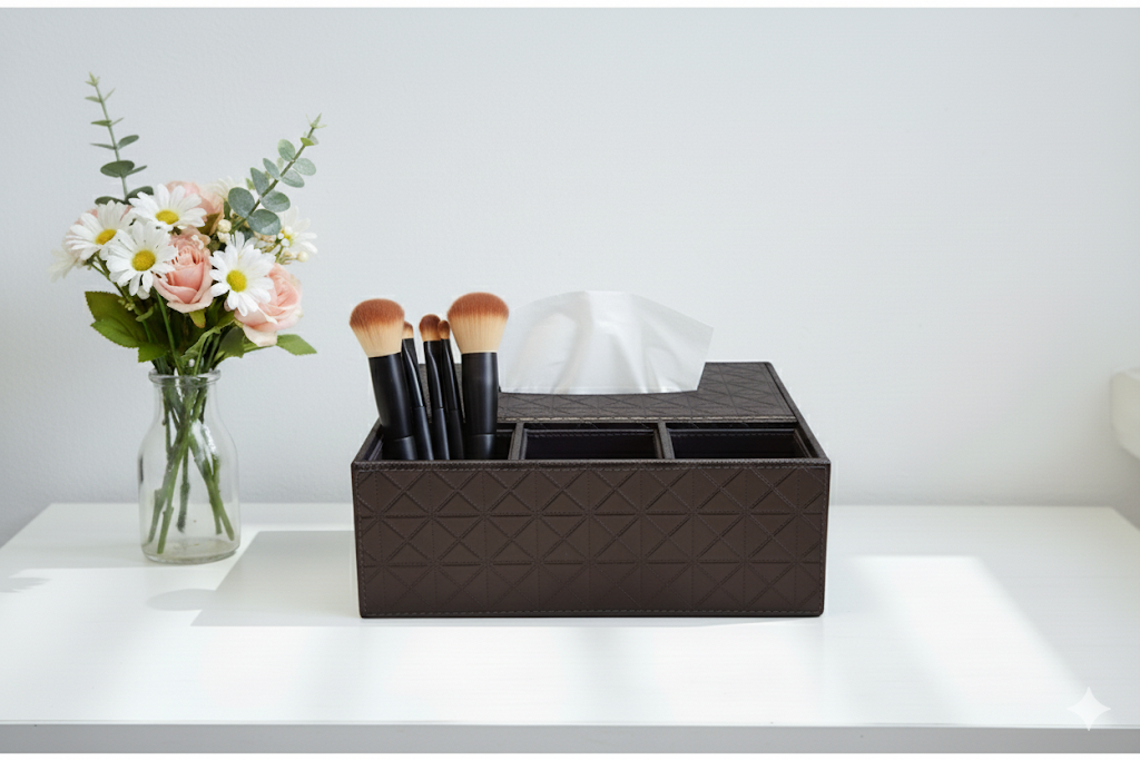 Seraphina Tissue & Accessory Organiser