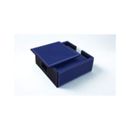 Ashford Leather Coasters – Navy Blue (Set of 6)